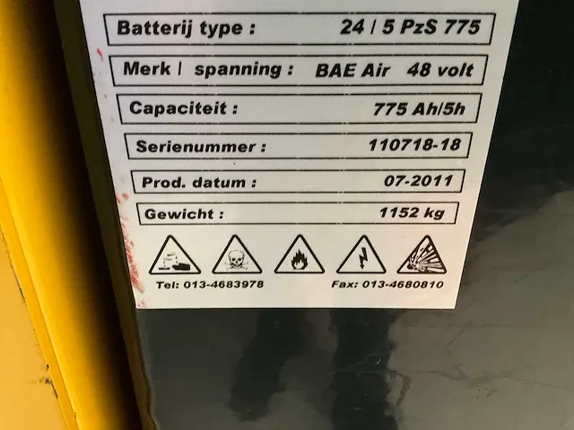 2011 atlet uns200dtfvxf540 reach truck - afbeelding 6 van  16
