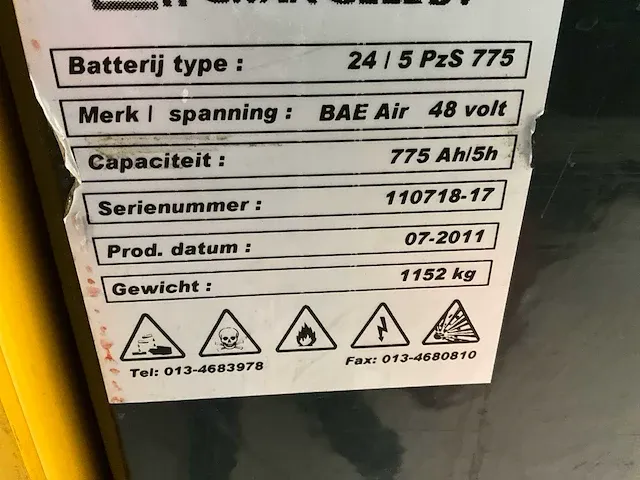 2011 atlet uns200dtfvxf540 reach truck - afbeelding 5 van  16