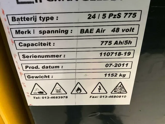 2011 atlet uns200dtfvxf540 reach truck - afbeelding 5 van  15