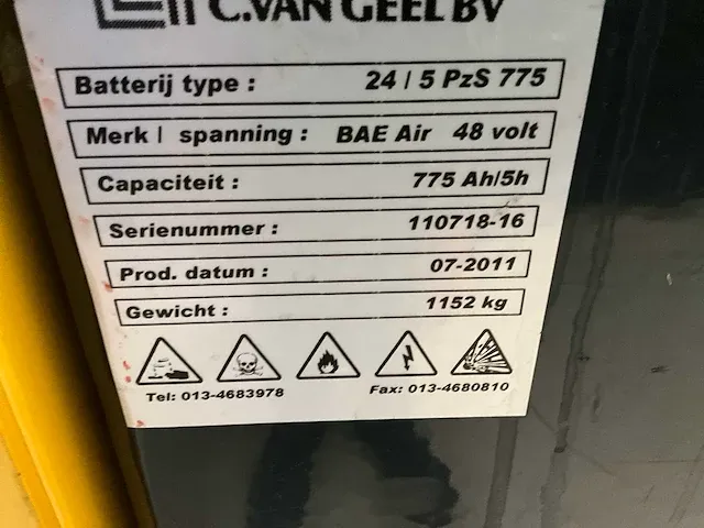 2011 atlet uns200dtfvxf540 reach truck - afbeelding 5 van  17