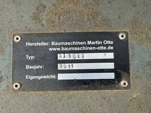 2011 baumaschinen martin otte st1026 hydraulische knijpbak - afbeelding 16 van  16