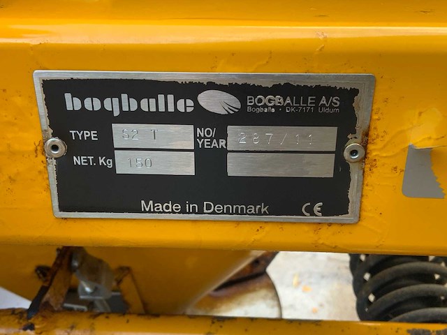 2011 bogballe 52t zoutstrooier / kunstmeststrooier - afbeelding 10 van  11