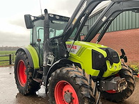 2011 claas arion 420 vierwielaangedreven landbouwtractor met voorlader - afbeelding 3 van  40