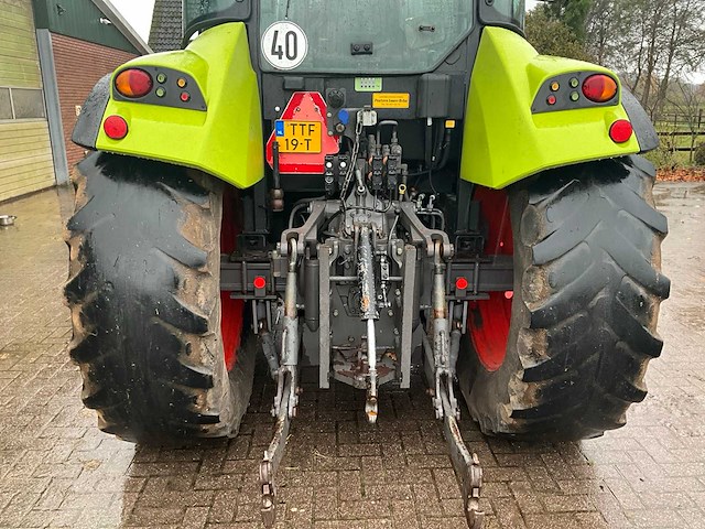 2011 claas arion 420 vierwielaangedreven landbouwtractor met voorlader - afbeelding 10 van  40
