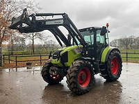 2011 claas arion 420 vierwielaangedreven landbouwtractor met voorlader - afbeelding 12 van  40