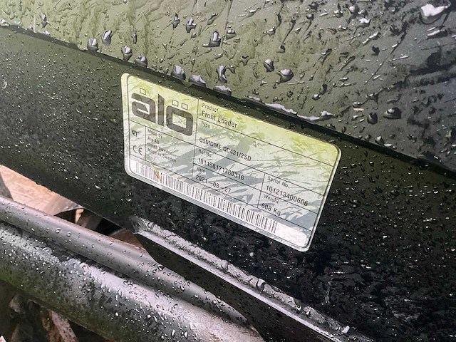 2011 claas arion 420 vierwielaangedreven landbouwtractor met voorlader - afbeelding 33 van  40