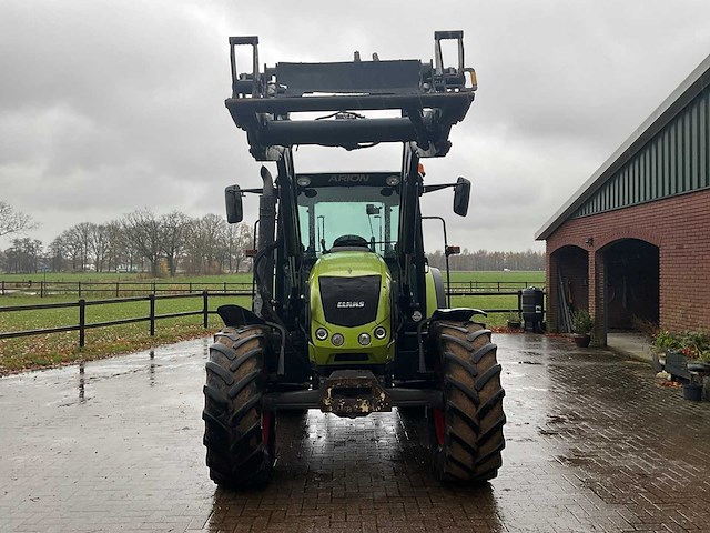 2011 claas arion 420 vierwielaangedreven landbouwtractor met voorlader - afbeelding 23 van  40