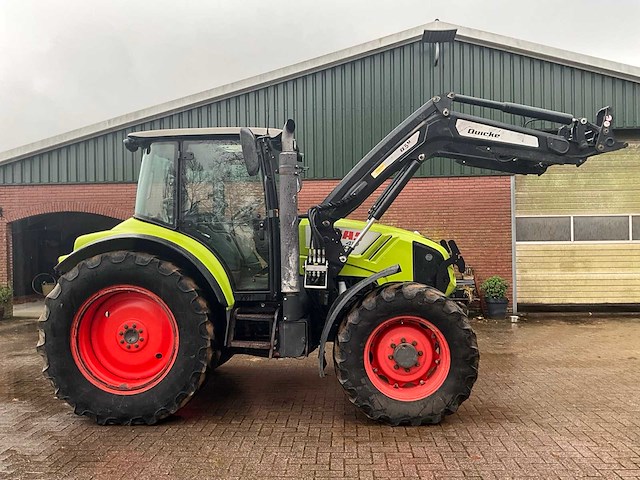 2011 claas arion 420 vierwielaangedreven landbouwtractor met voorlader - afbeelding 36 van  40