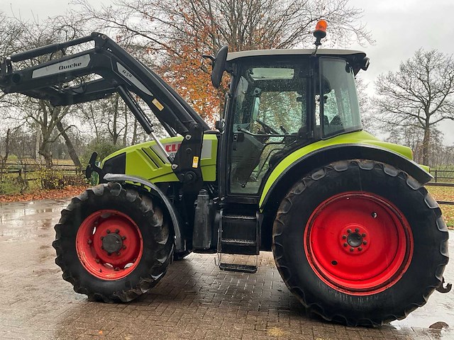 2011 claas arion 420 vierwielaangedreven landbouwtractor met voorlader - afbeelding 40 van  40