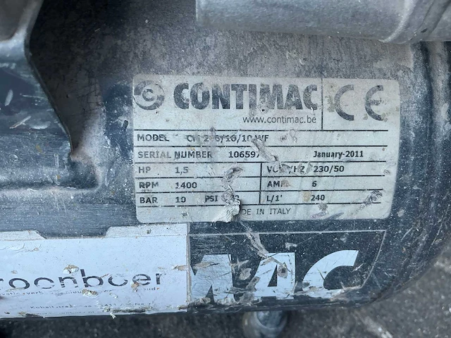 2011 contimac luchtcompressor - afbeelding 5 van  5