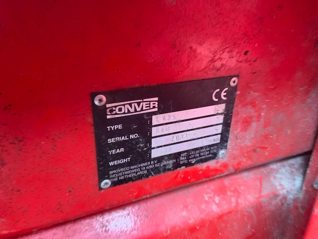 2011 conver c485 maaiboot + trailer + frontmaaier (nieuw) en sleepmessen - afbeelding 72 van  74