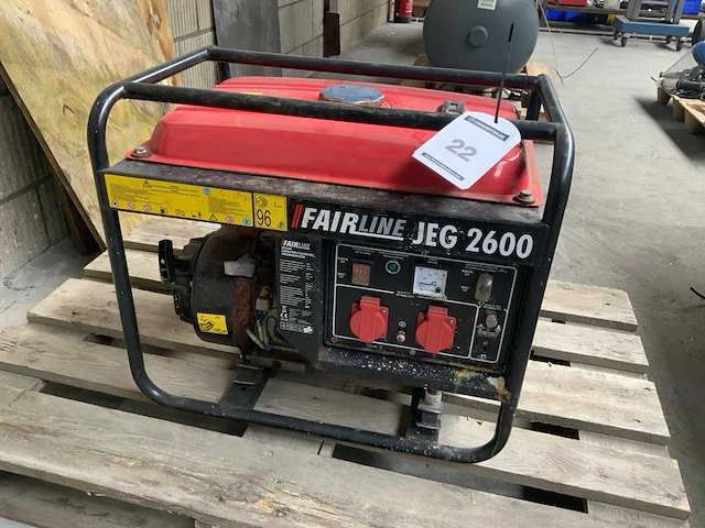 2011 fairline jeg 2600 stroomgenerator - afbeelding 1 van  4