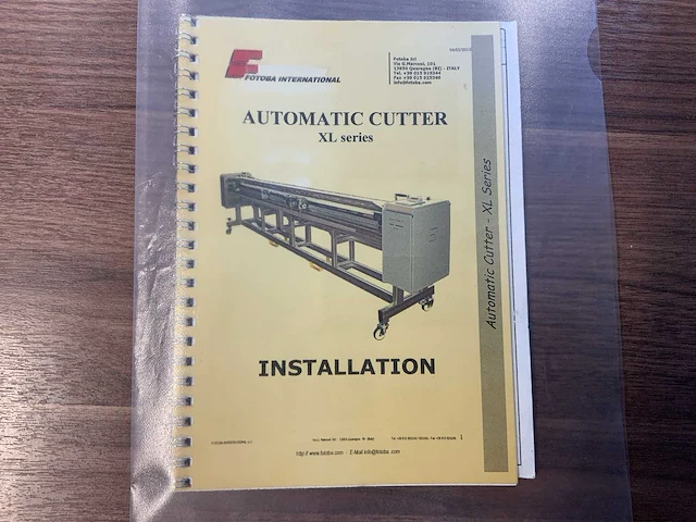 2011 fotoba xl320 vol-automatische snijmachine - afbeelding 35 van  41