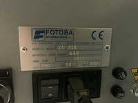 2011 fotoba xl320 vol-automatische snijmachine - afbeelding 36 van  41