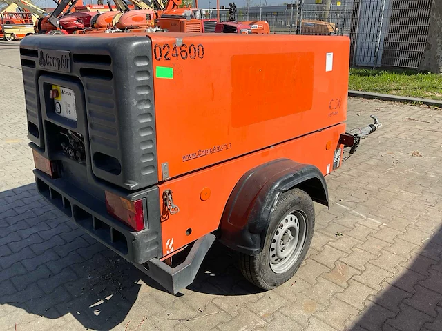 2011 gardner denver / compair c50 dlt0408-02 compressor aanhangwagen - afbeelding 13 van  19