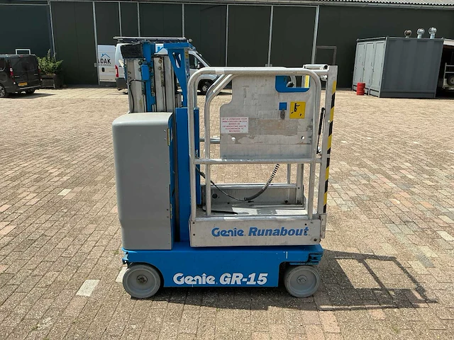 2011 genie gr-15 hoogwerker - afbeelding 14 van  17