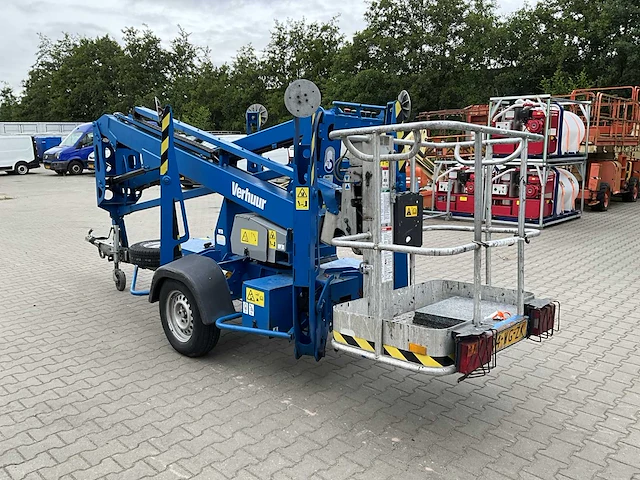 2011 genie tz-34/20 knikarmhoogwerker op aanhangwagen - afbeelding 17 van  22