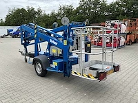 2011 genie tz-34/20 knikarmhoogwerker op aanhangwagen - afbeelding 17 van  22