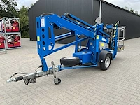 2011 genie tz-34/20 knikarmhoogwerker op aanhangwagen - afbeelding 1 van  22