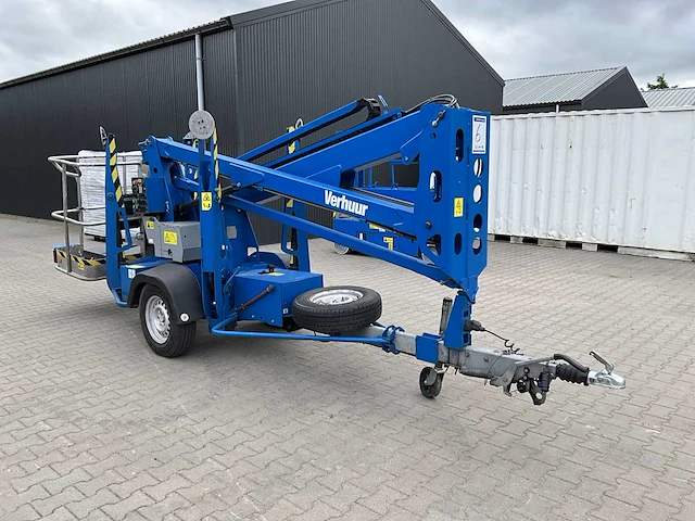 2011 genie tz-34/20 knikarmhoogwerker op aanhangwagen - afbeelding 12 van  22
