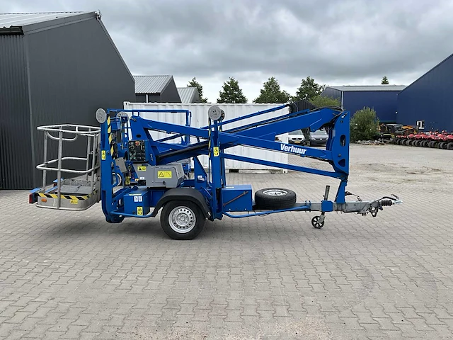 2011 genie tz-34/20 knikarmhoogwerker op aanhangwagen - afbeelding 19 van  22