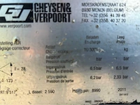 2011 gheysen&verpoort r3121c oplegger, semi dieplader - afbeelding 7 van  15