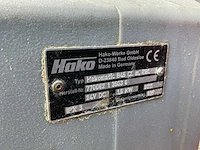2011 hako hakomatic b45 cl schrob-zuigmachine - afbeelding 7 van  7