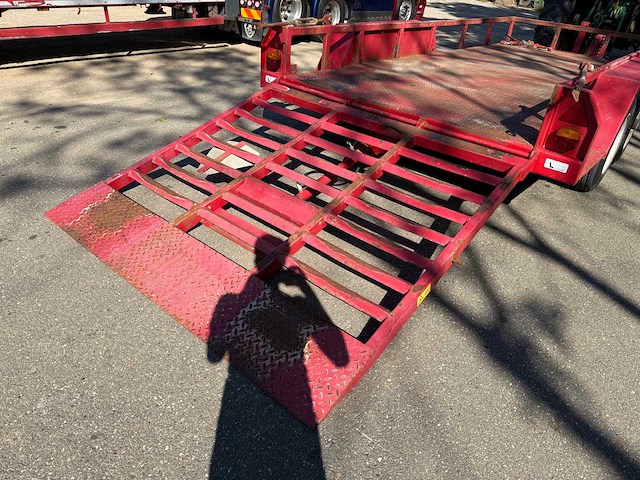 2011 harcon kow 7000 oprij aanhangwagen 7 ton lhr-06-t - afbeelding 7 van  8