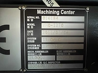 2011 hartford vmc-1270 cnc bewerkingscentrum - afbeelding 7 van  23