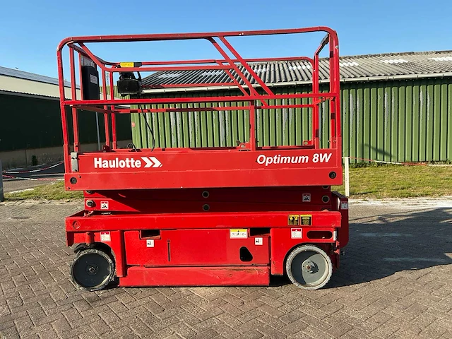 2011 haulotte optimum8w hoogwerker - afbeelding 12 van  14