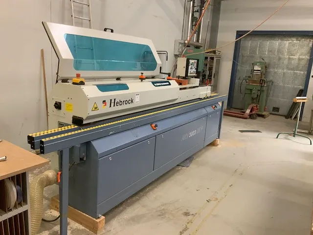 2011 hebrock akv 3000 dkf kantfineermachine - afbeelding 4 van  11
