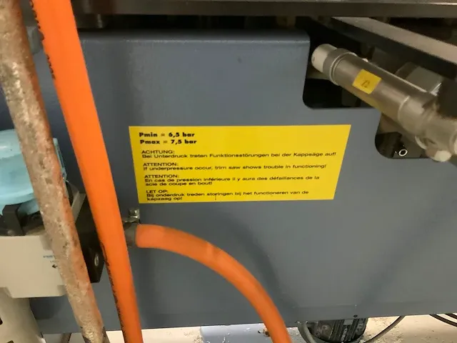 2011 hebrock akv 3000 dkf kantfineermachine - afbeelding 11 van  11