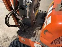 2011 hitachi zaxis 010u-2 ysr minigraafmachine - afbeelding 9 van  25