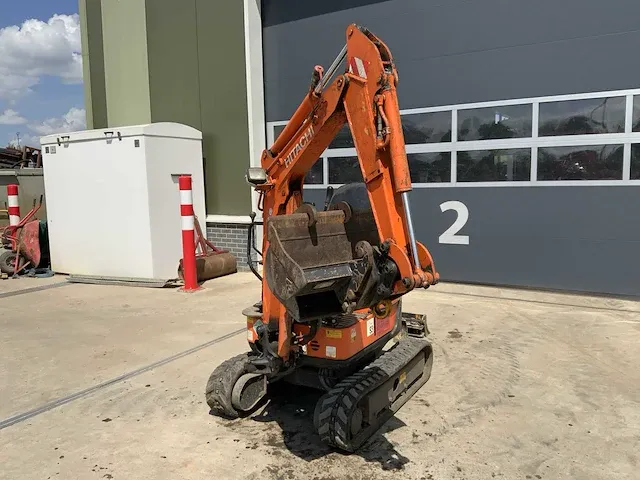 2011 hitachi zaxis 010u-2 ysr minigraafmachine - afbeelding 21 van  25