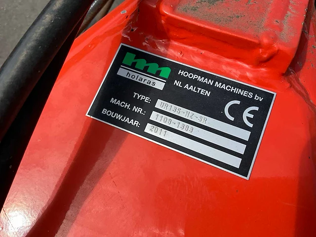 2011 holaras ur135-hz-sr uienrooier - afbeelding 11 van  19