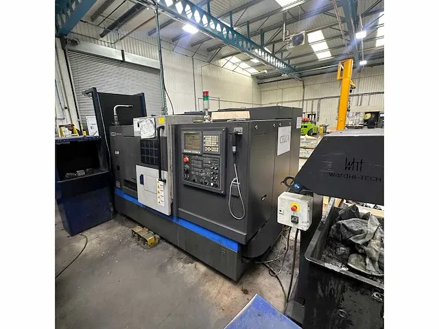 2011 hwacheon hi-tech 200b cnc draaibank - afbeelding 1 van  10