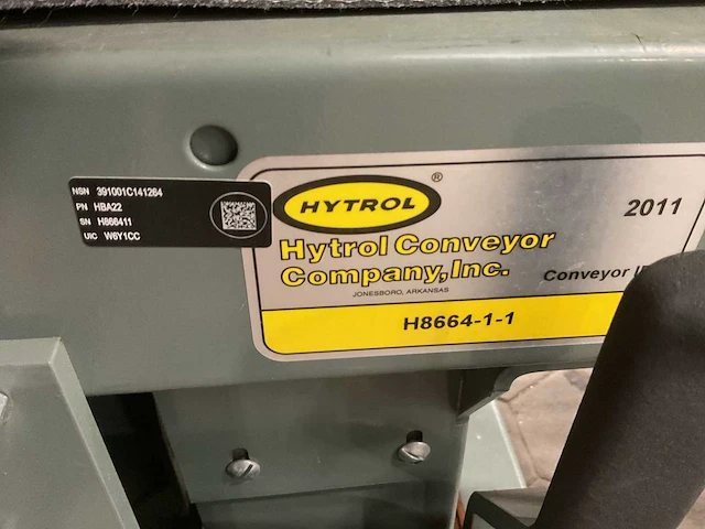 2011 hytrol hbaa22 mobiele transportband - afbeelding 8 van  8