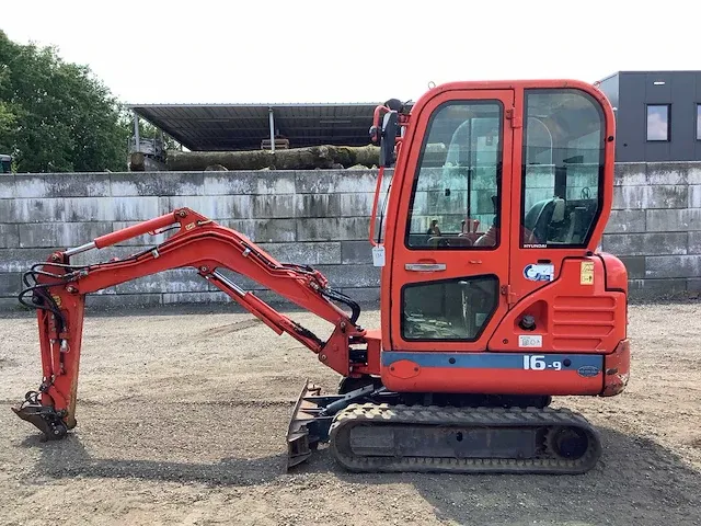 2011 hyundai robex 16-9 minigraafmachine - afbeelding 12 van  25