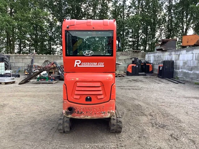 2011 hyundai robex 16-9 minigraafmachine - afbeelding 20 van  25