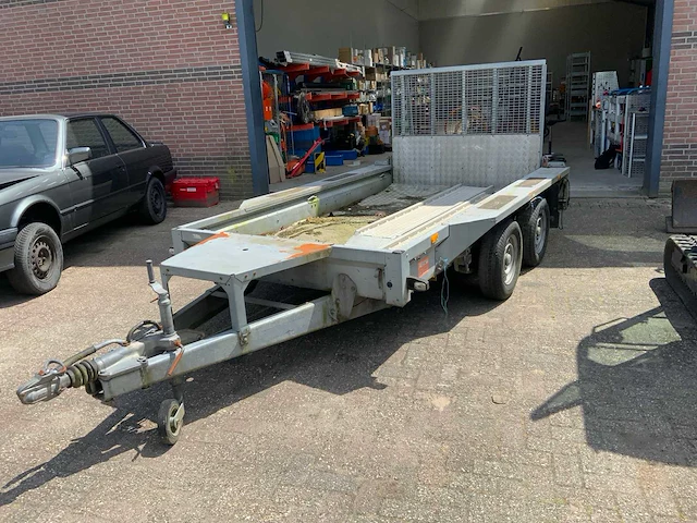 2011 ifor williams trailers machine transport aanhangwagen - afbeelding 1 van  12