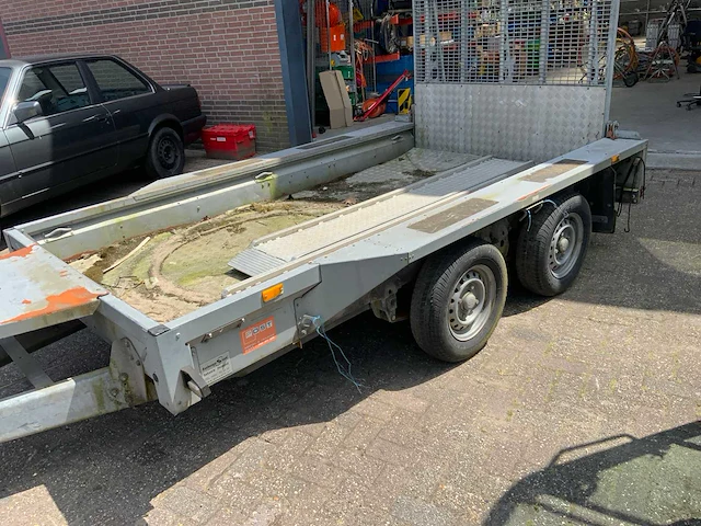2011 ifor williams trailers machine transport aanhangwagen - afbeelding 9 van  12