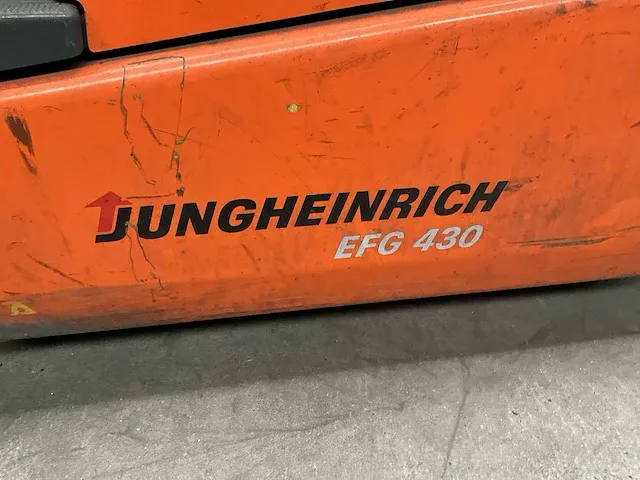2011 jungheinrich efg430 vorkheftruck - afbeelding 6 van  11