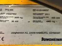 2011 jungheinrich tfg 430 vorkheftruck - afbeelding 15 van  22