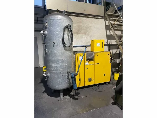 2011 kaeser ask 27 t compressor set with 1000l tank and dryer - afbeelding 2 van  10