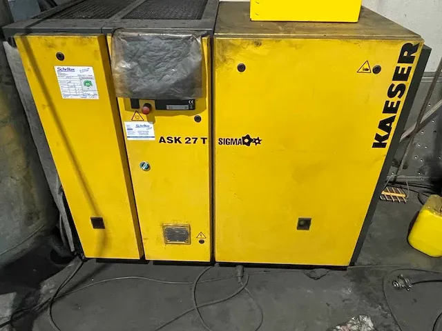 2011 kaeser ask 27 t compressor set with 1000l tank and dryer - afbeelding 5 van  10