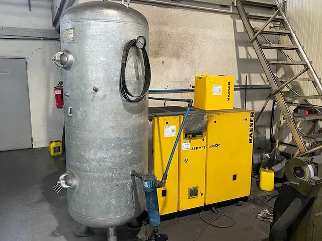 2011 kaeser ask 27 t compressor set with 1000l tank and dryer - afbeelding 10 van  10