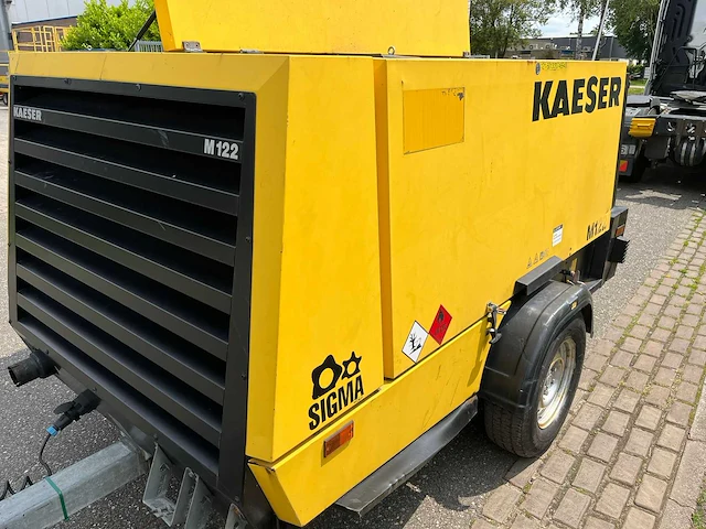 2011 kaeser m122 luchtcompressor - afbeelding 14 van  18