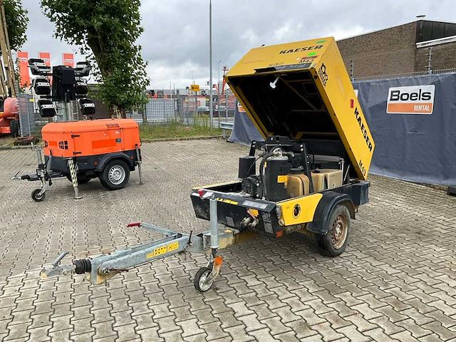 2011 kaeser m43.1 luchtcompressor aanhangwagen - afbeelding 2 van  24