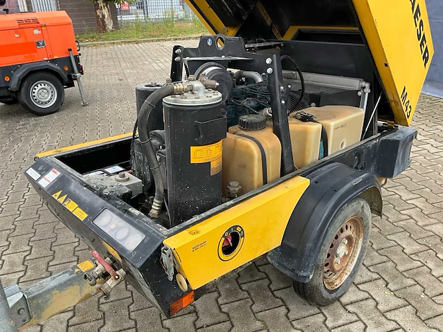 2011 kaeser m43.1 luchtcompressor aanhangwagen - afbeelding 3 van  24