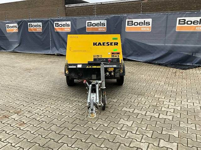 2011 kaeser m43.1 luchtcompressor aanhangwagen - afbeelding 12 van  24